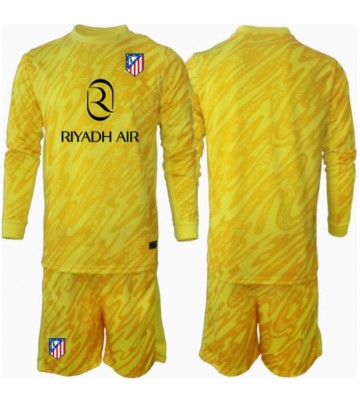 Atletico Madrid Målvakt Tredje Kläder Barn 2024-25 Långärmad (+ Korta byxor)